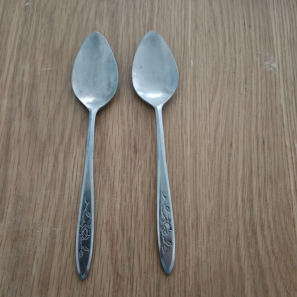 National Stainless‎ CHARMANTE Japan Set of 2 Spoons